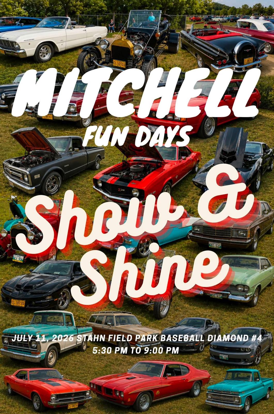 Mitchell Fun Days Show & Shine 2026